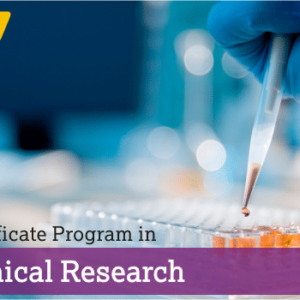 Certificate Program in Clinical Research