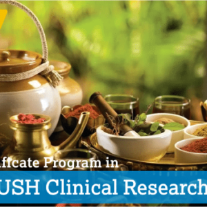 Certificate Program in AYUSH Clinical Research